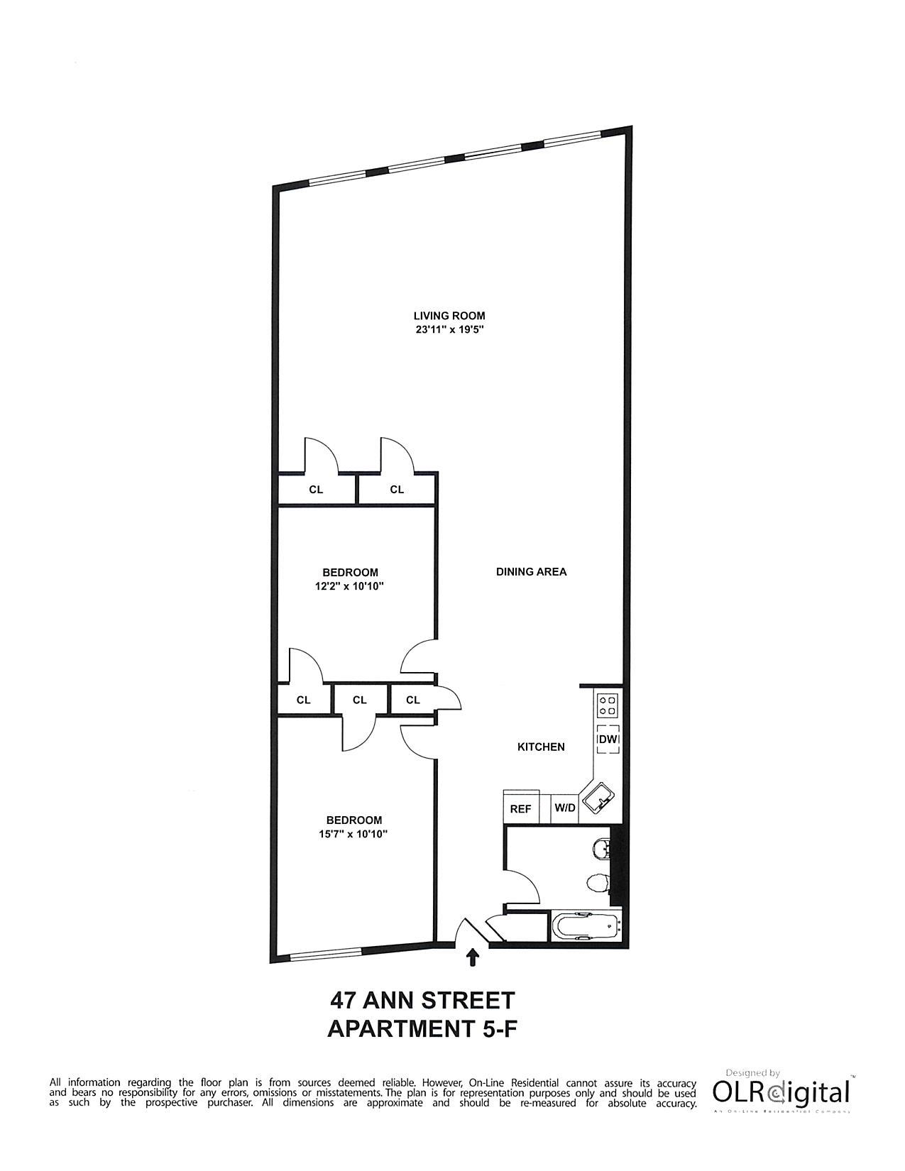 47 Ann St 2-F