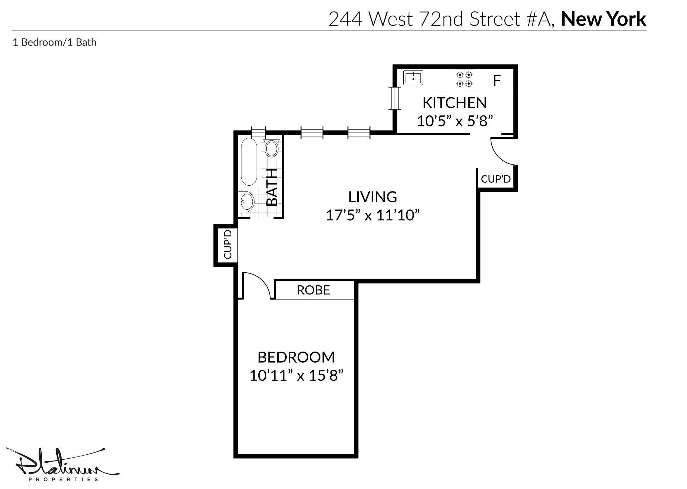 244 W 72nd Street 9-AA