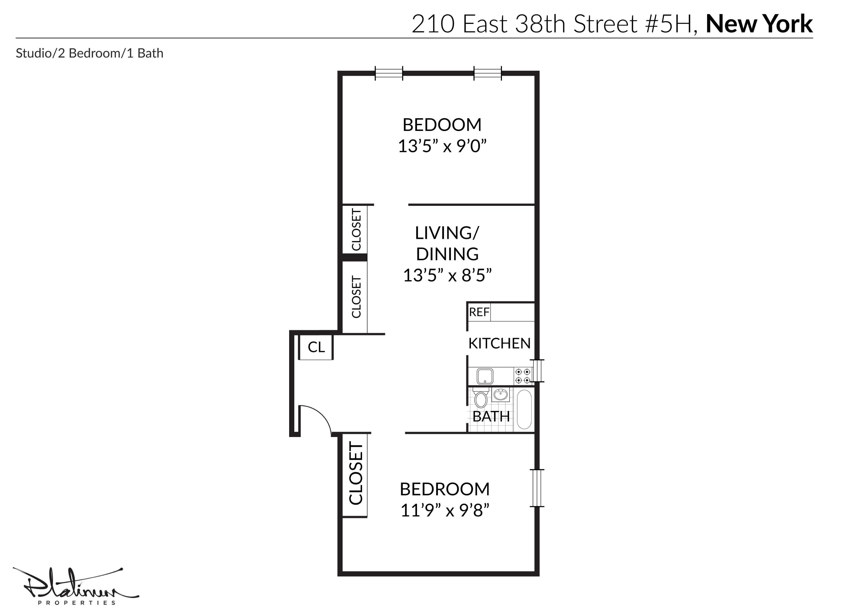 210 E 38th Street 5-H