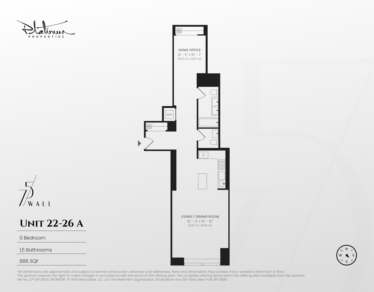 75 Wall St 26A