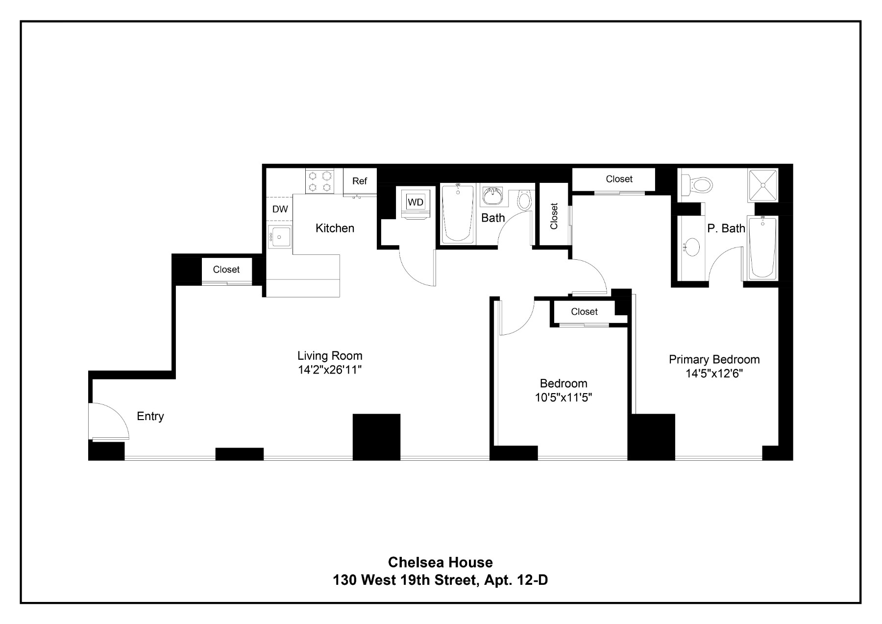 130 W 19th Street 12D