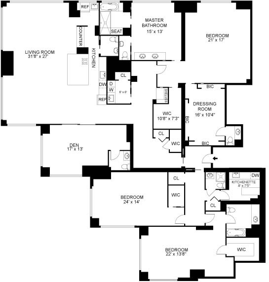 721 5th Avenue 38FGH