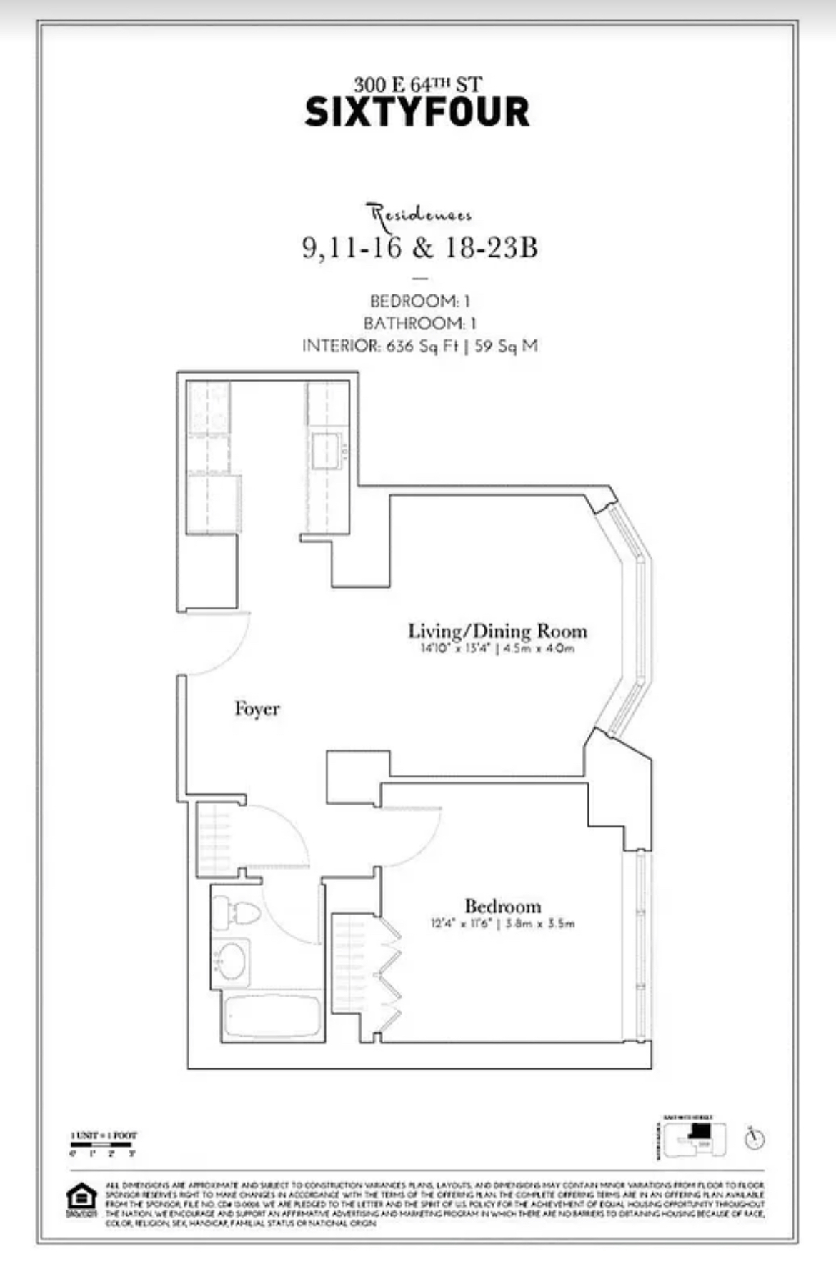 300 E 64th Street 19B