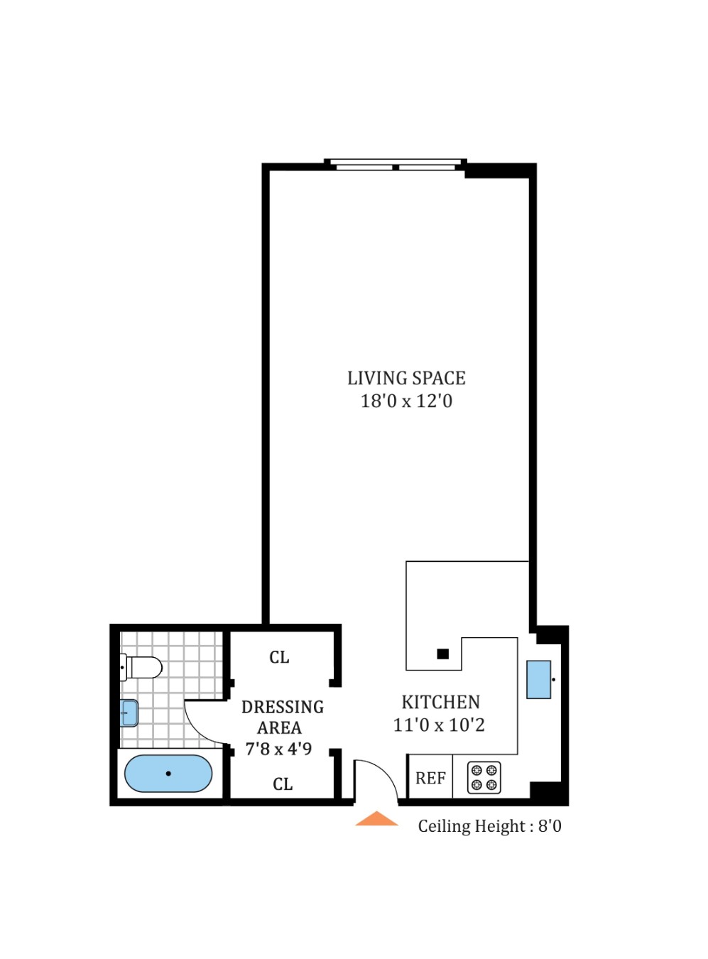 165 Christopher Street 1G
