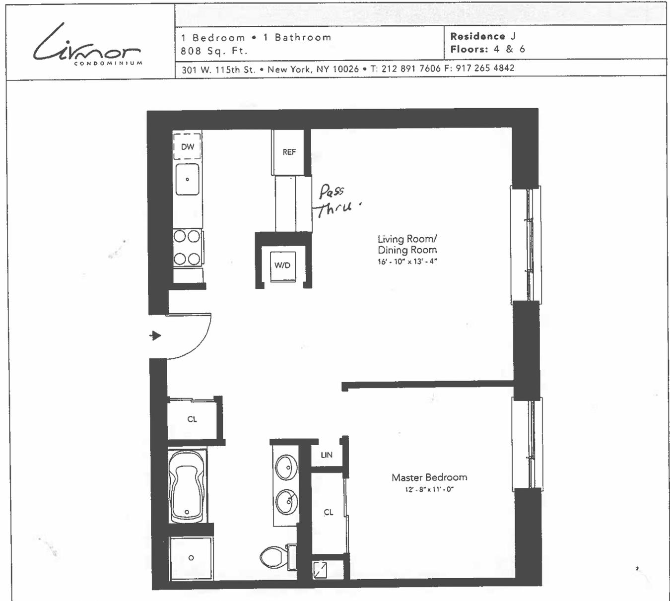 301 W 115th Street 4J