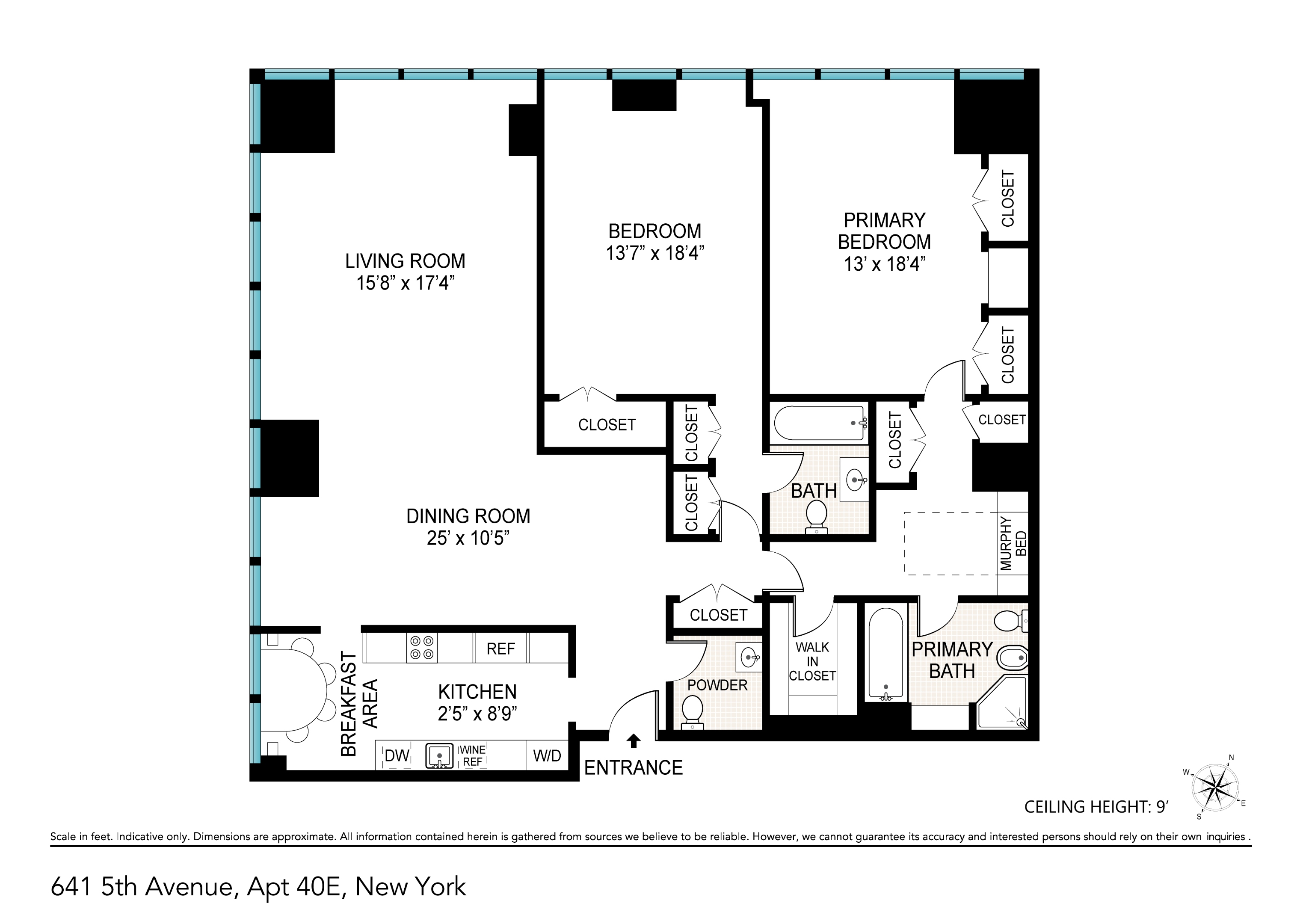 641 Fifth Avenue 40E