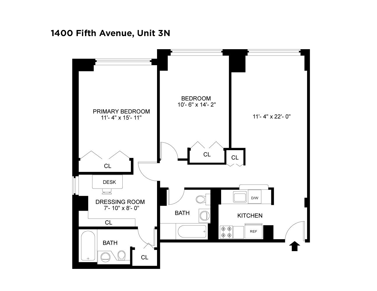 1400 5th Avenue 3N