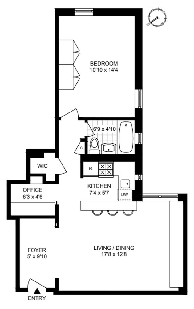 400 W 58th Street 5E