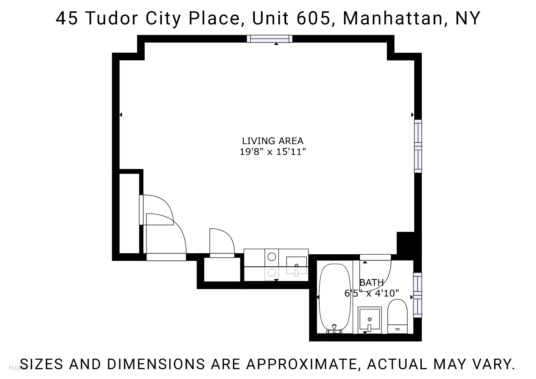 45 Tudor City Place 605