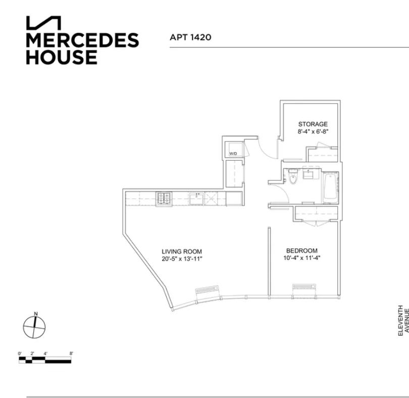 550 W 54th Street 1420