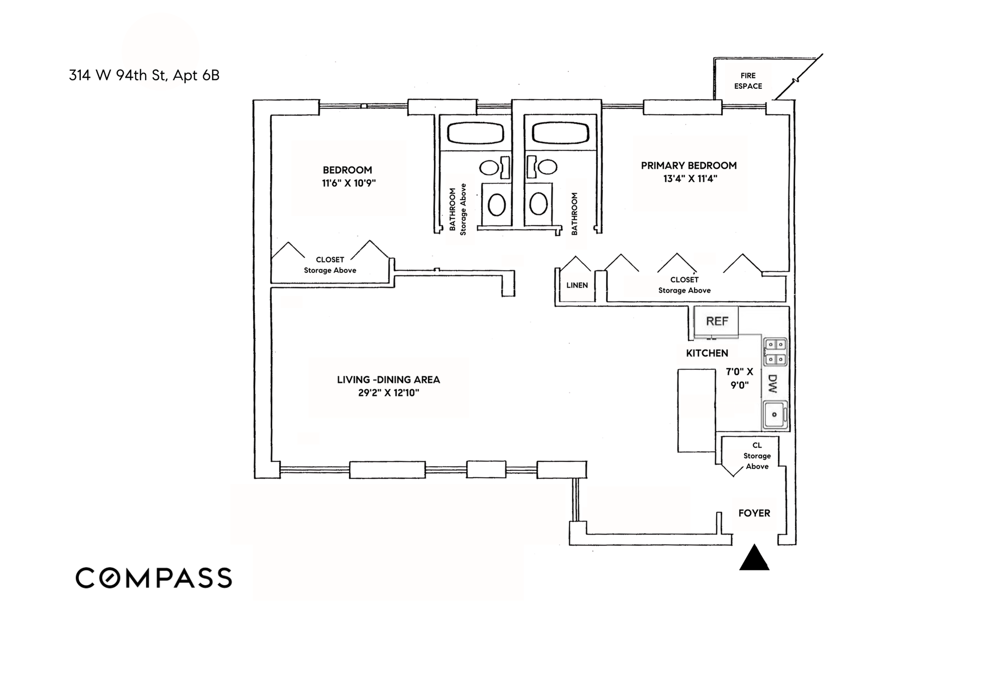 314 W 94th Street 6B