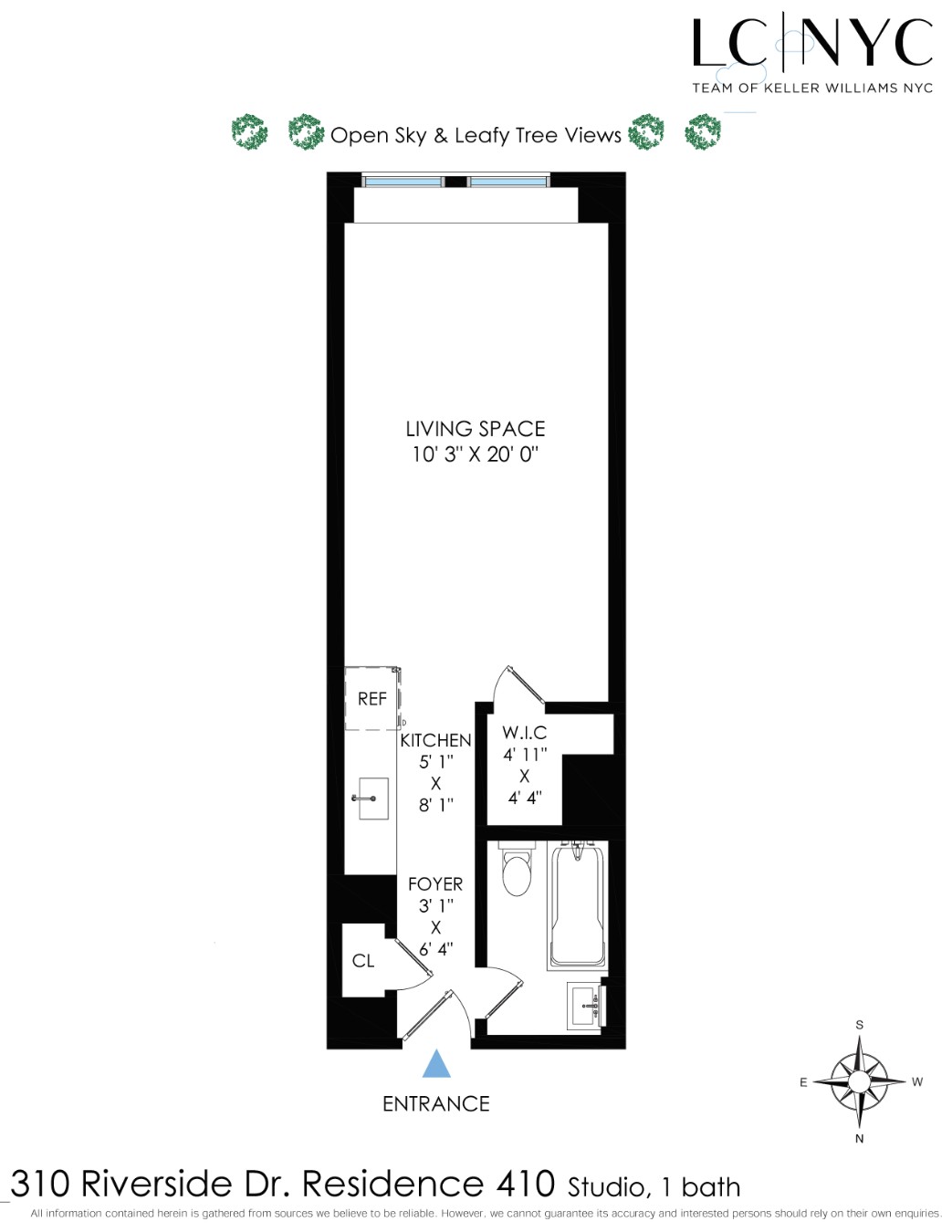 310 Riverside Drive 410