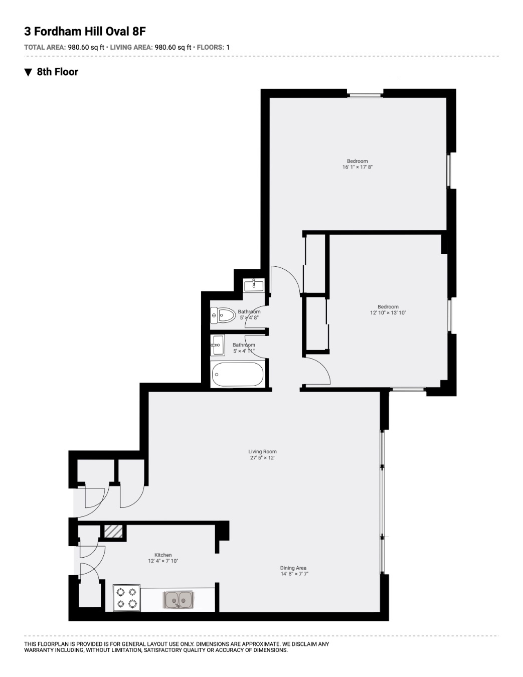 3 Fordham Hill Oval 8F
