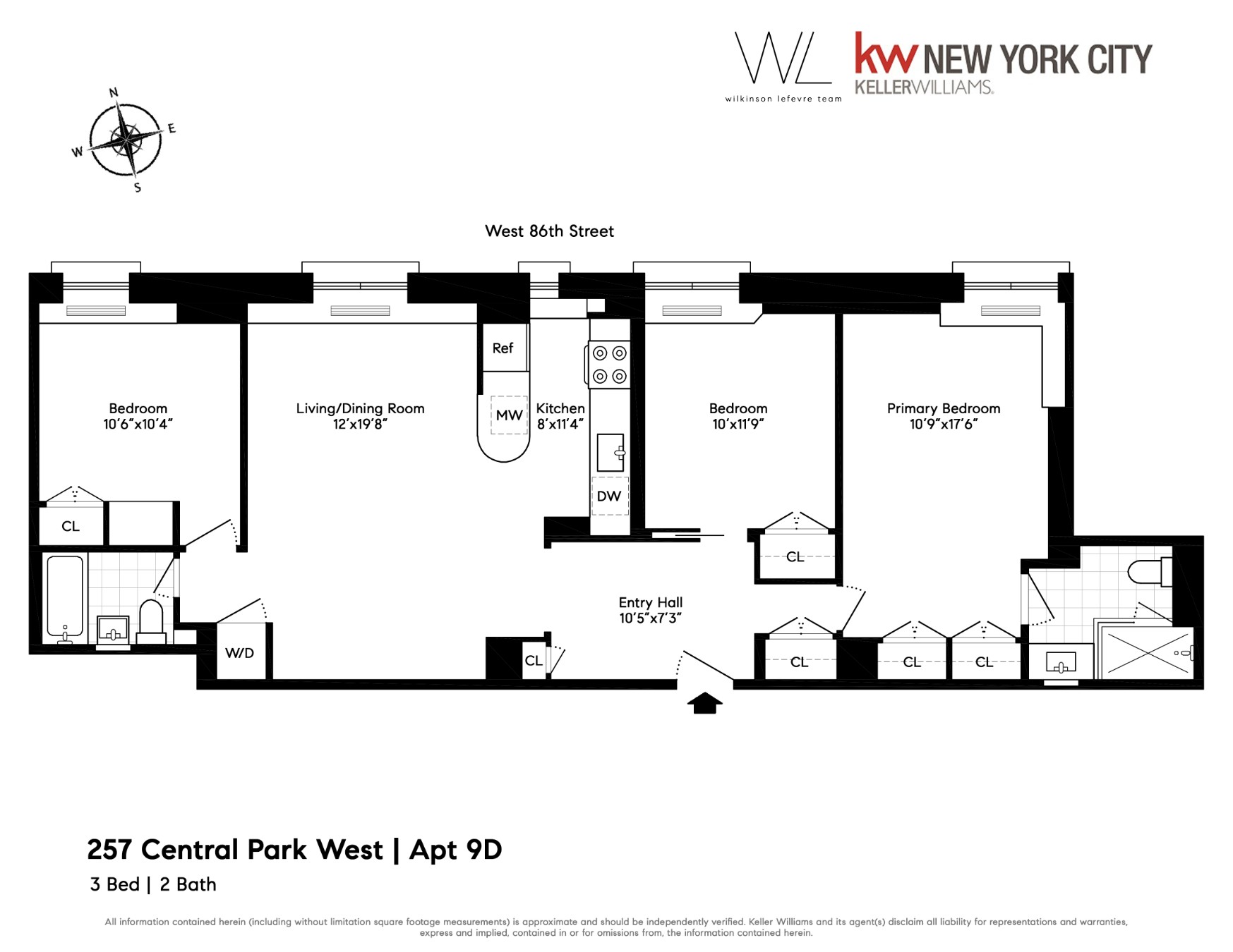 257 Central Park W 9D
