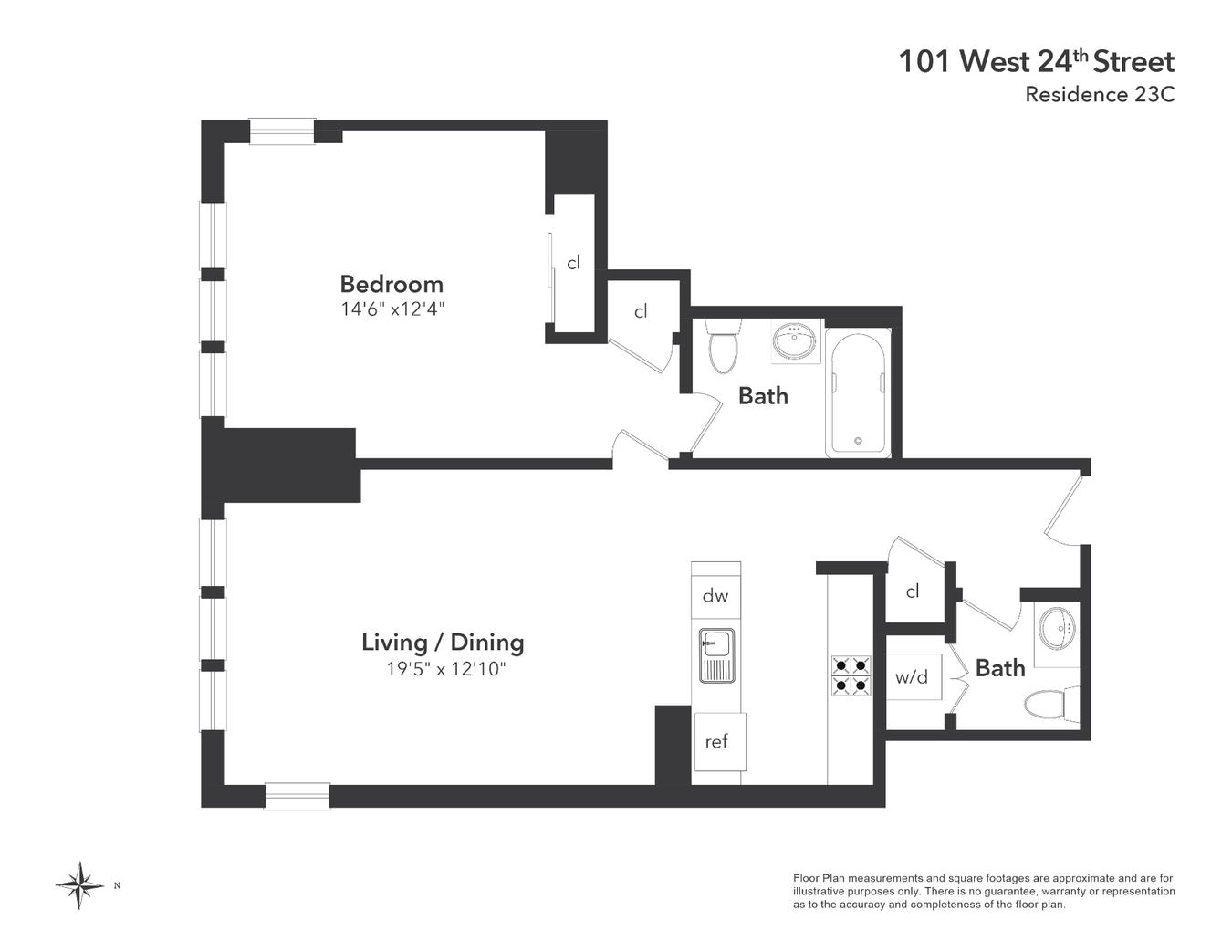 101 W 24th Street 23C