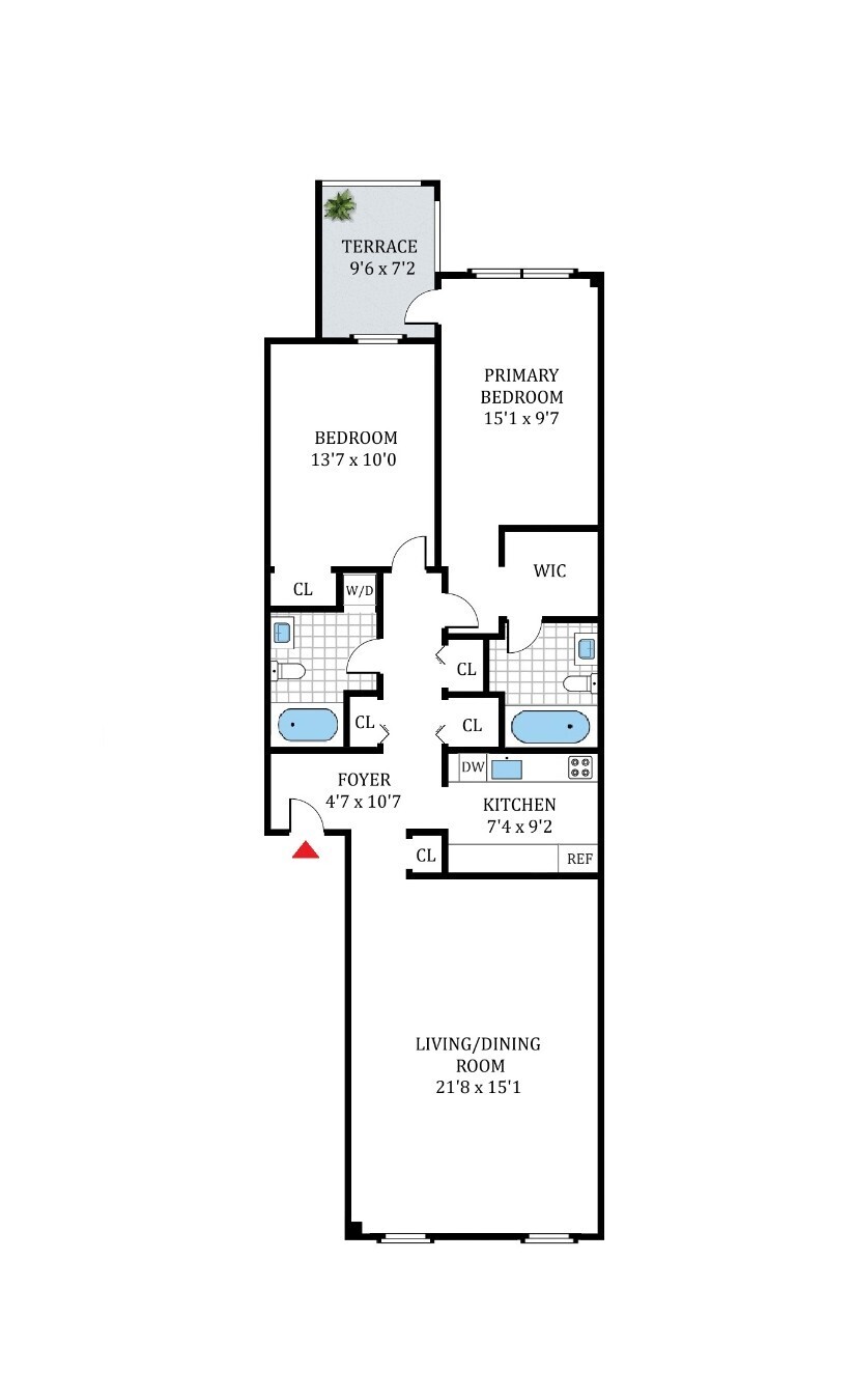 40 W 105th Street 2B