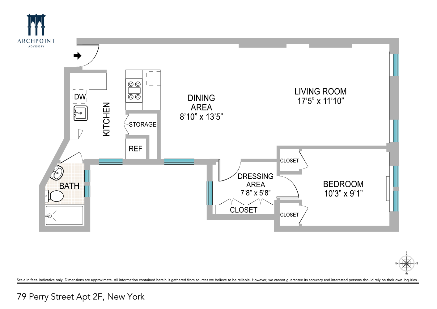 79 PERRY Street 2F