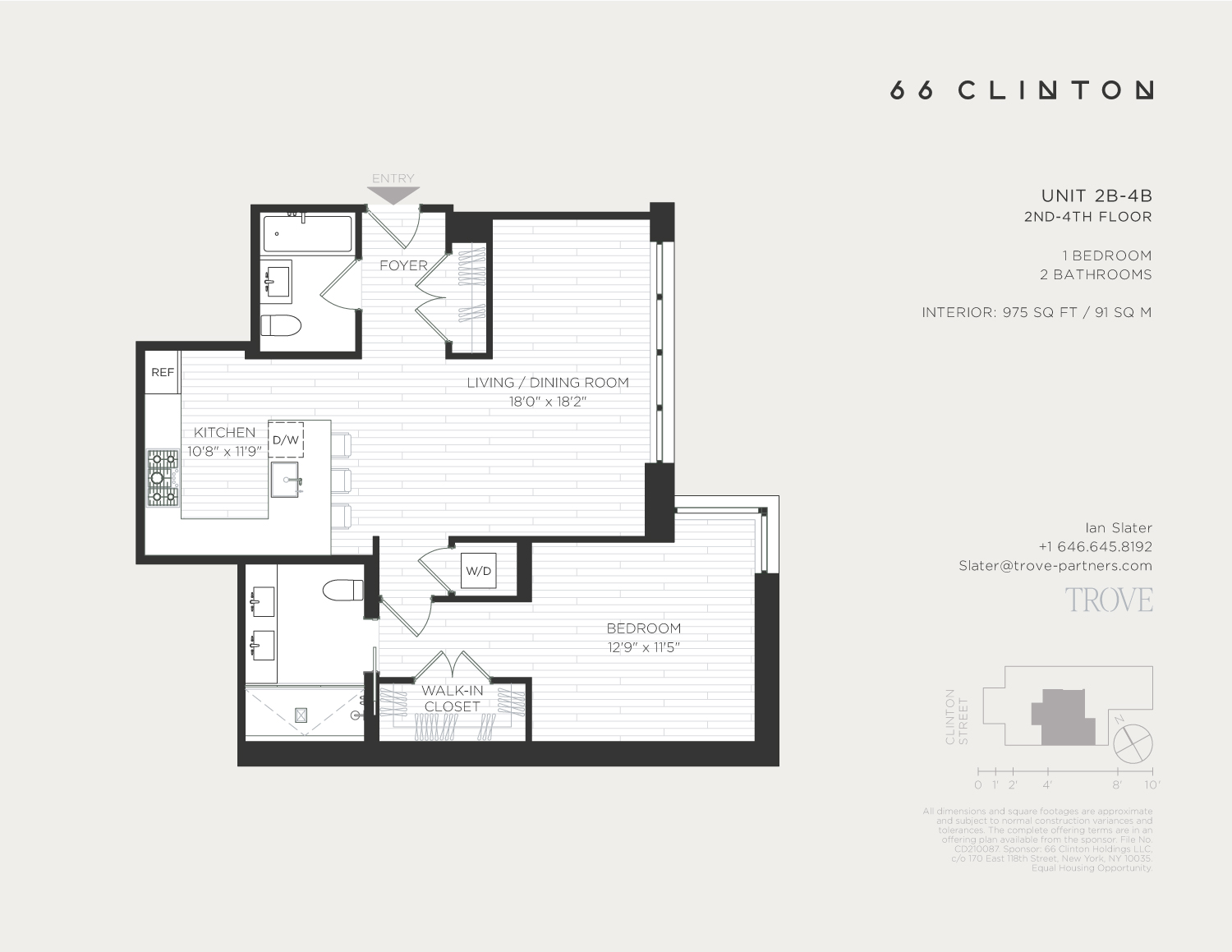 66 Clinton Street 4B