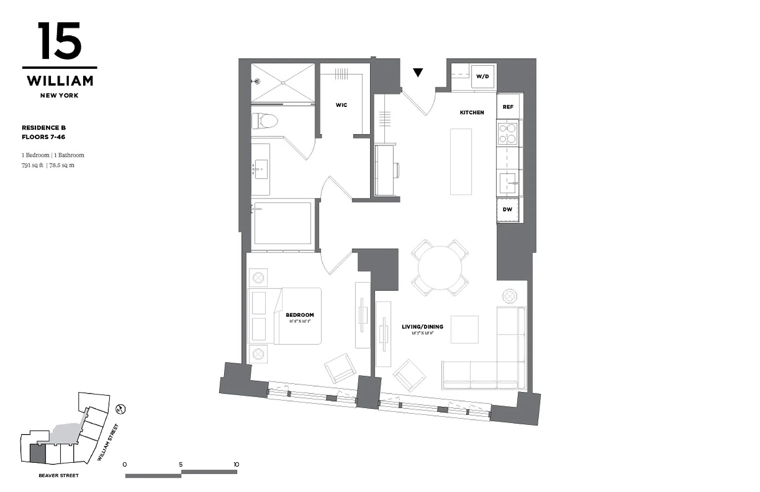 15 William Street 7B
