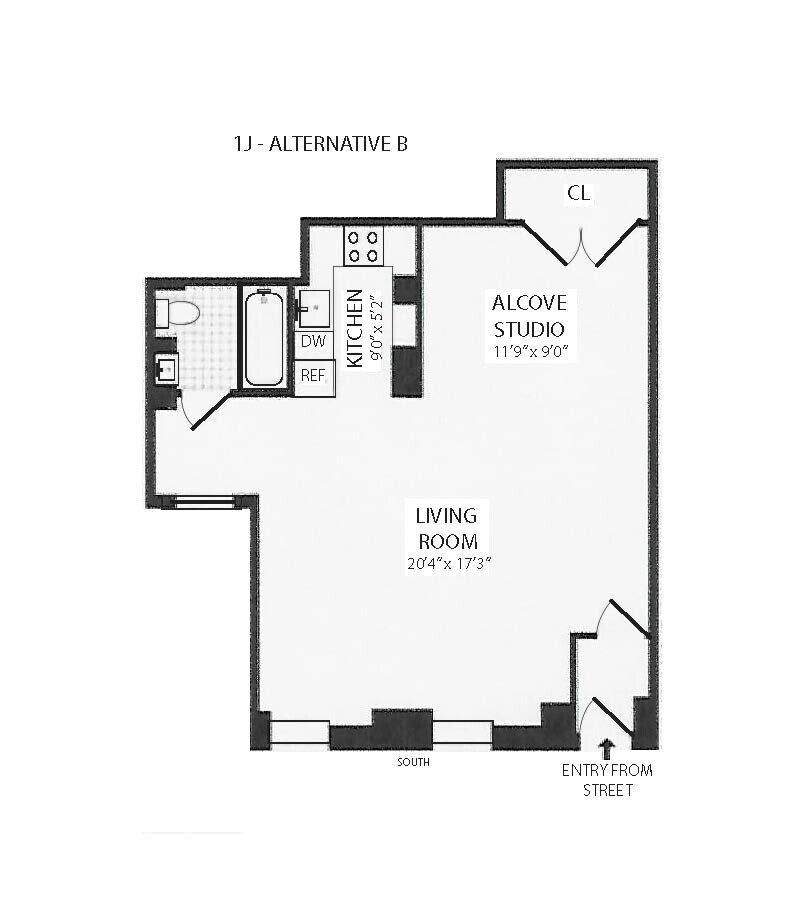 15 W 84th Street 1-J