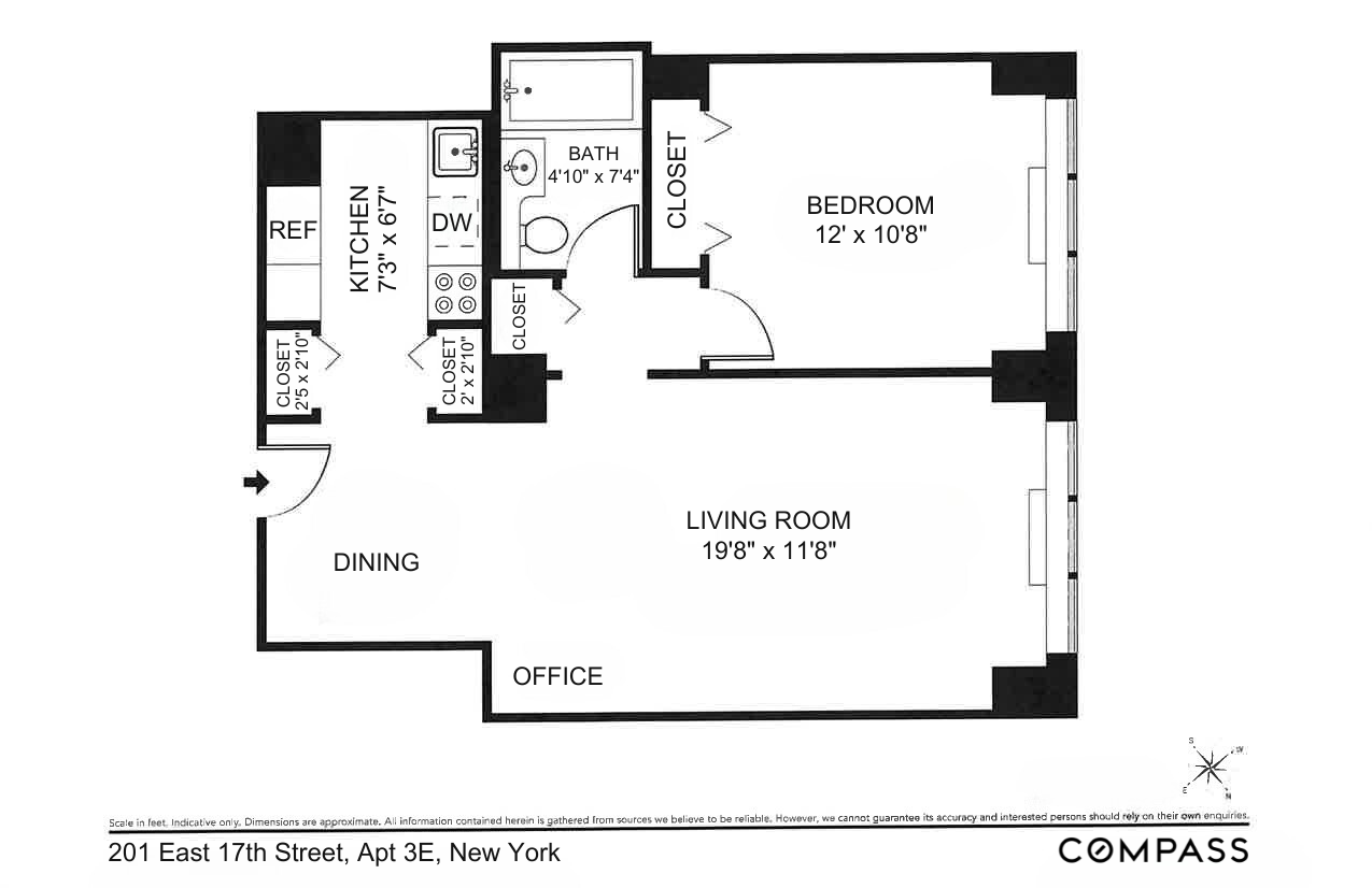 201 E 17th Street 3E