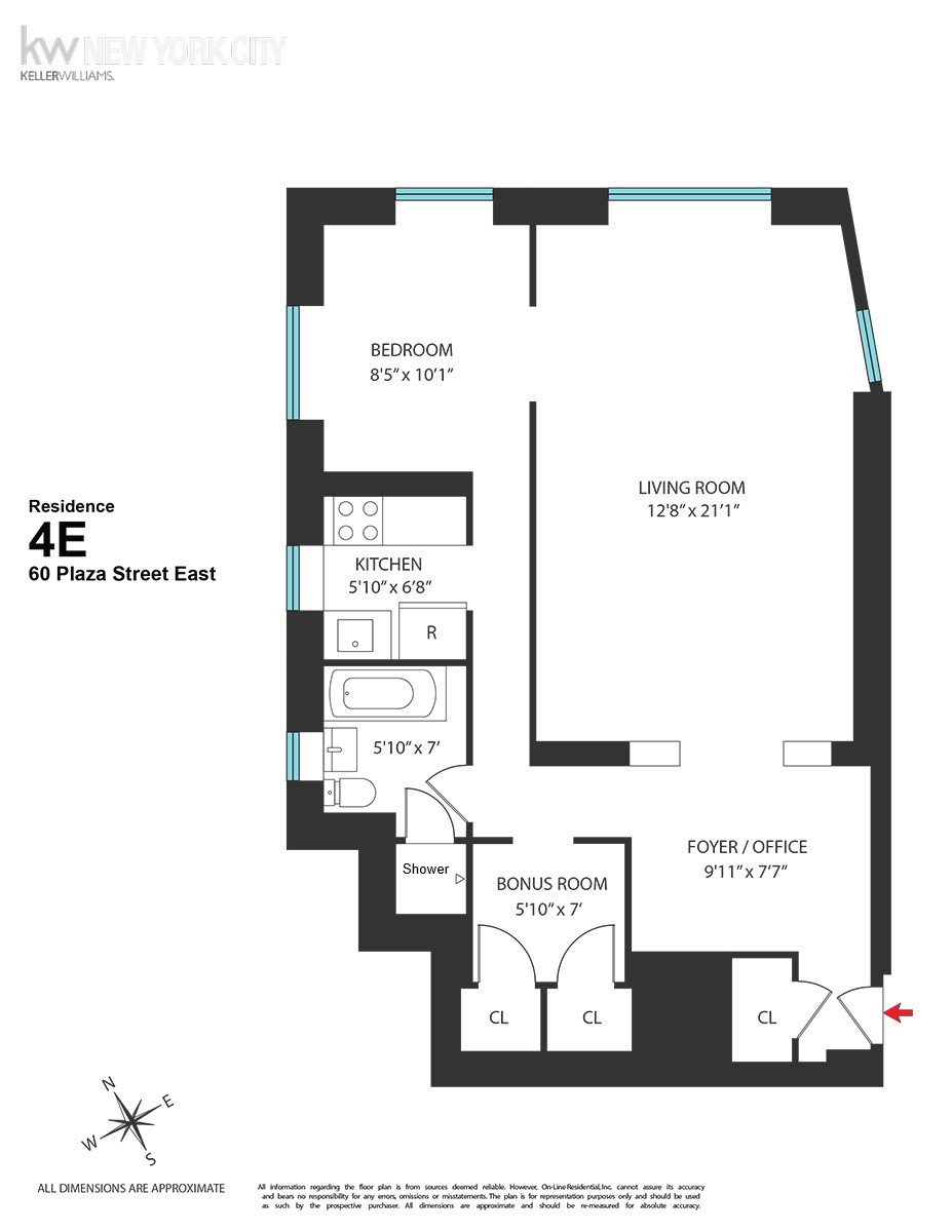 60 Plaza Street E 4E