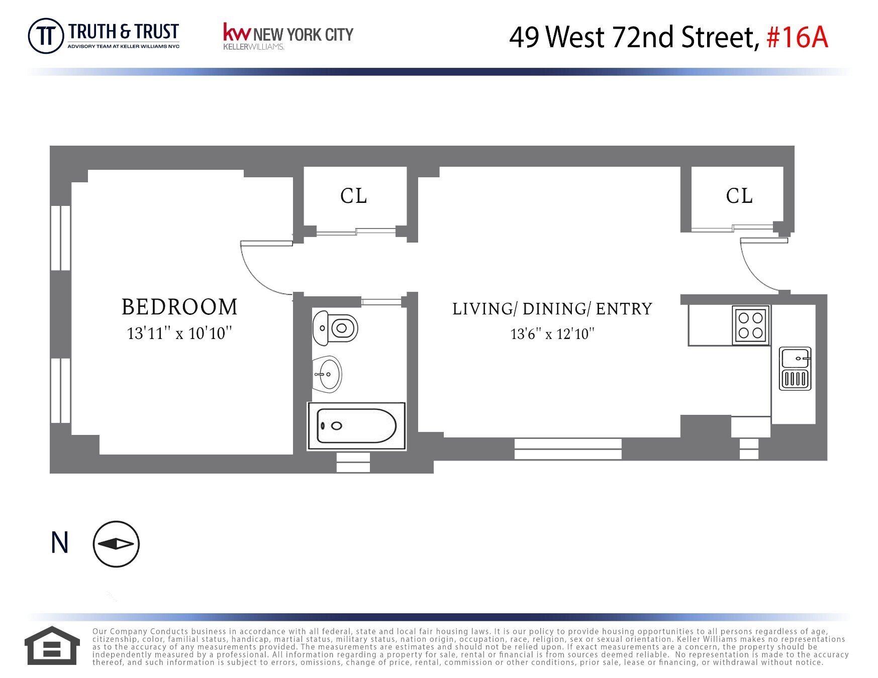 49 W 72nd Street 16A