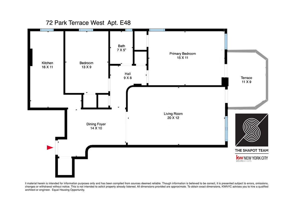 72 Park Terrace W E48