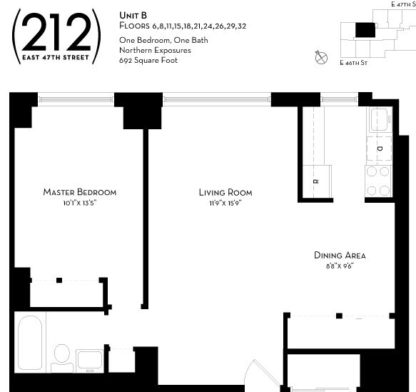 212 E 47th Street 32B