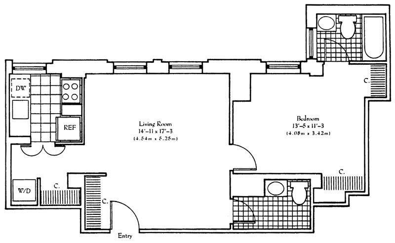 106 Central Park S 14F