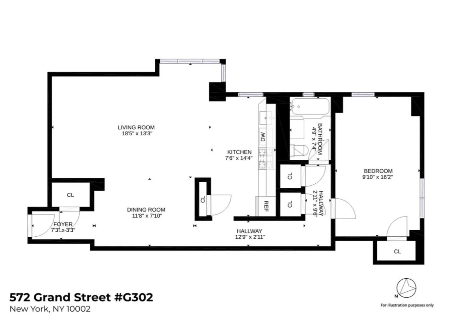 573 Grand Street G302