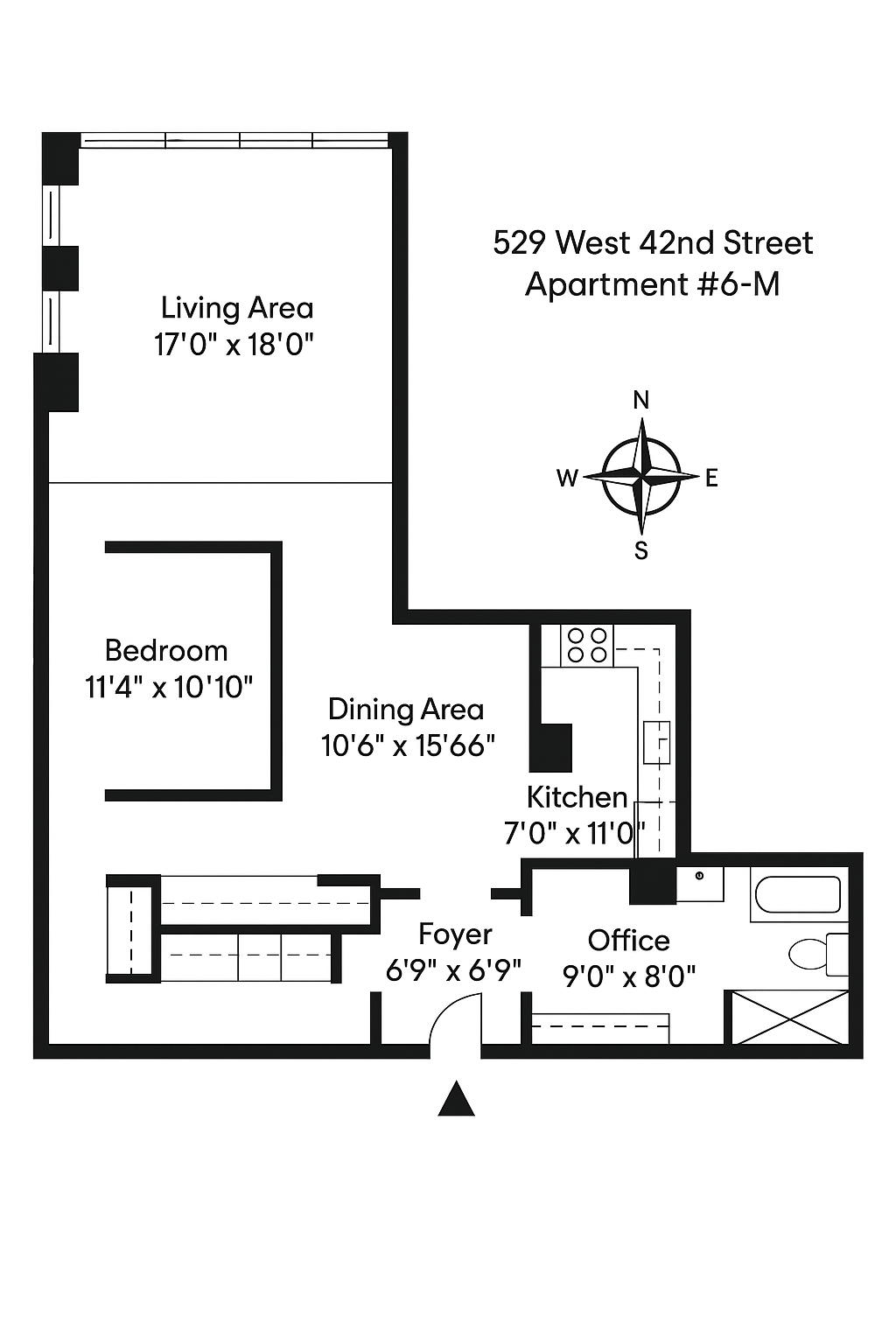 529 W 42nd Street 6M