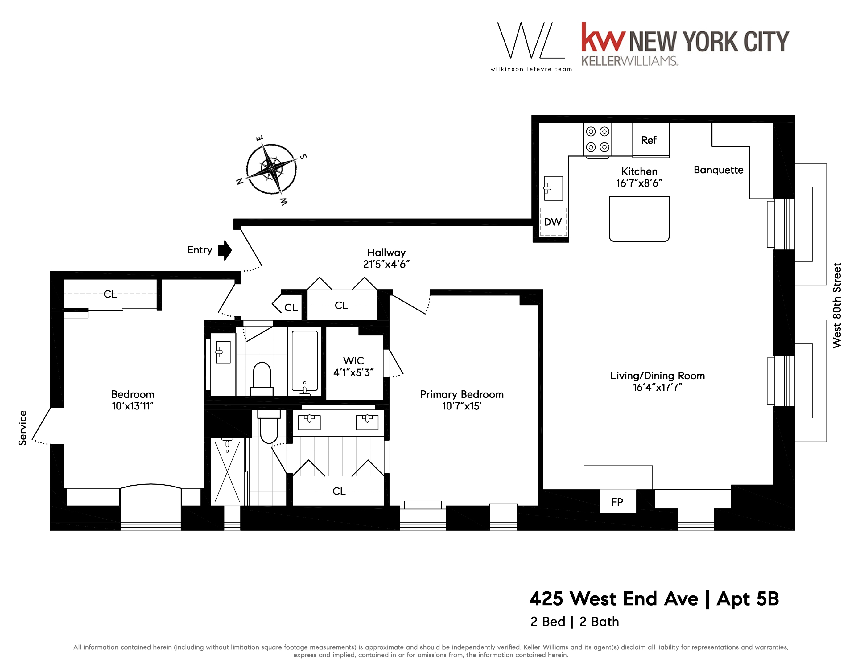 425 W End Avenue 5B