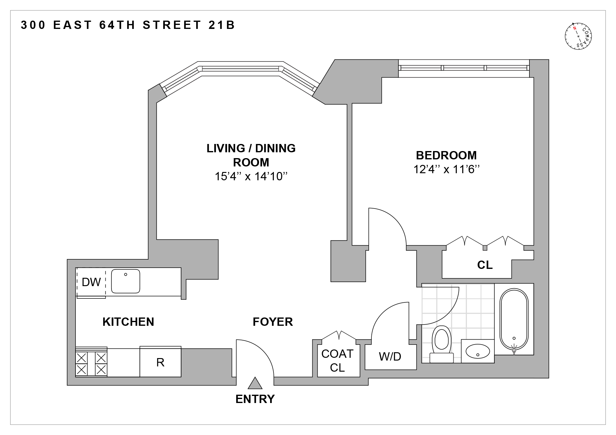 300 E 64th Street 21B