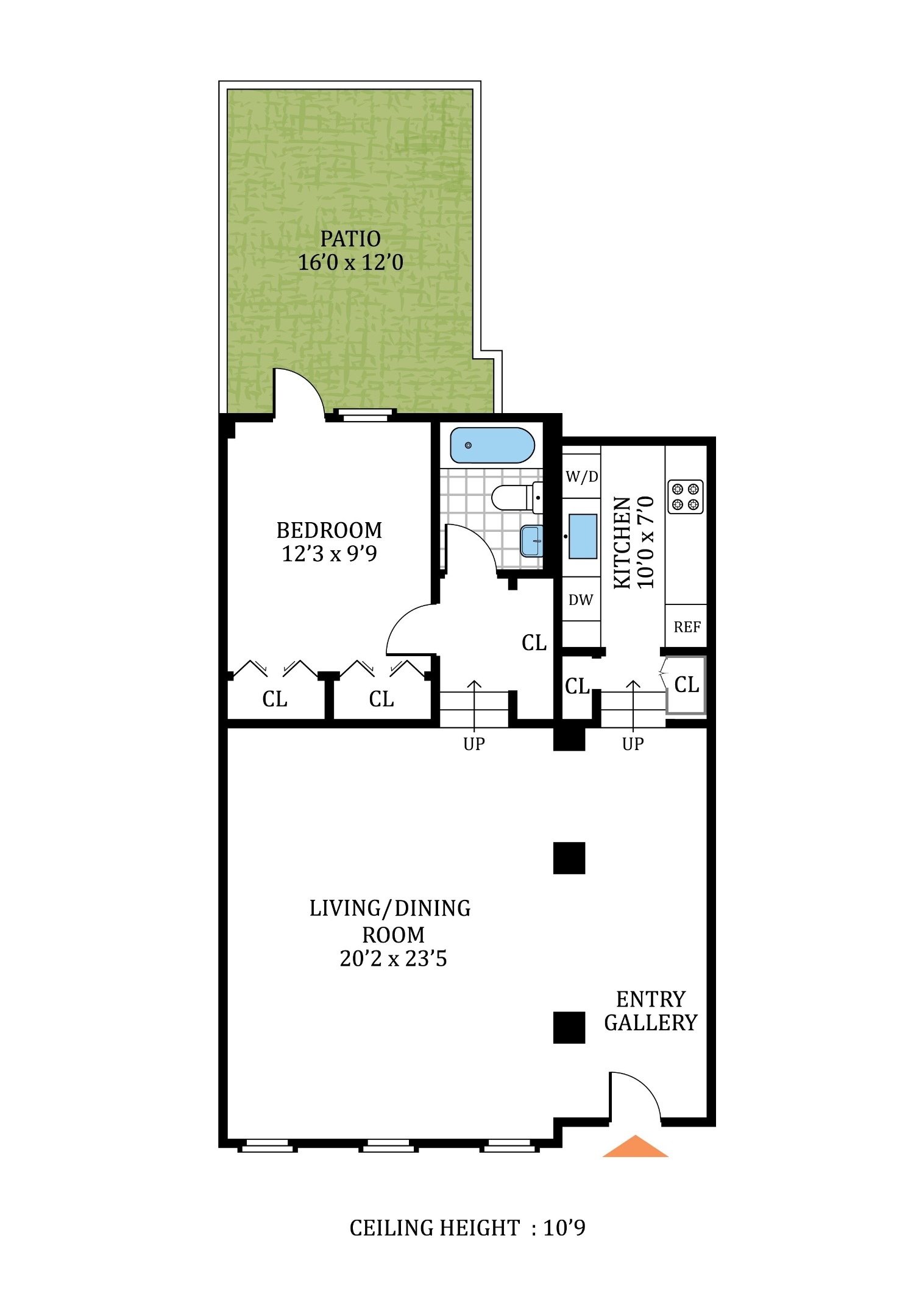 44 West 105th Street #1A