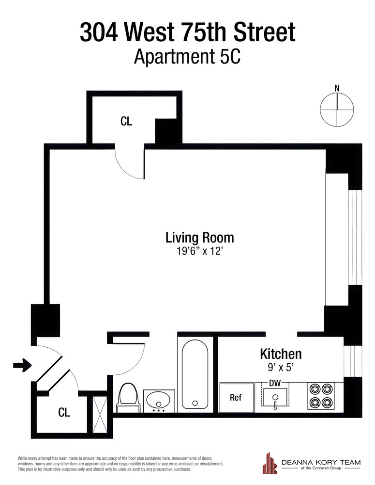 304 W 75TH Street 5C