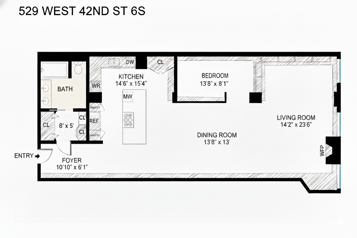 529 W 42nd Street 6S