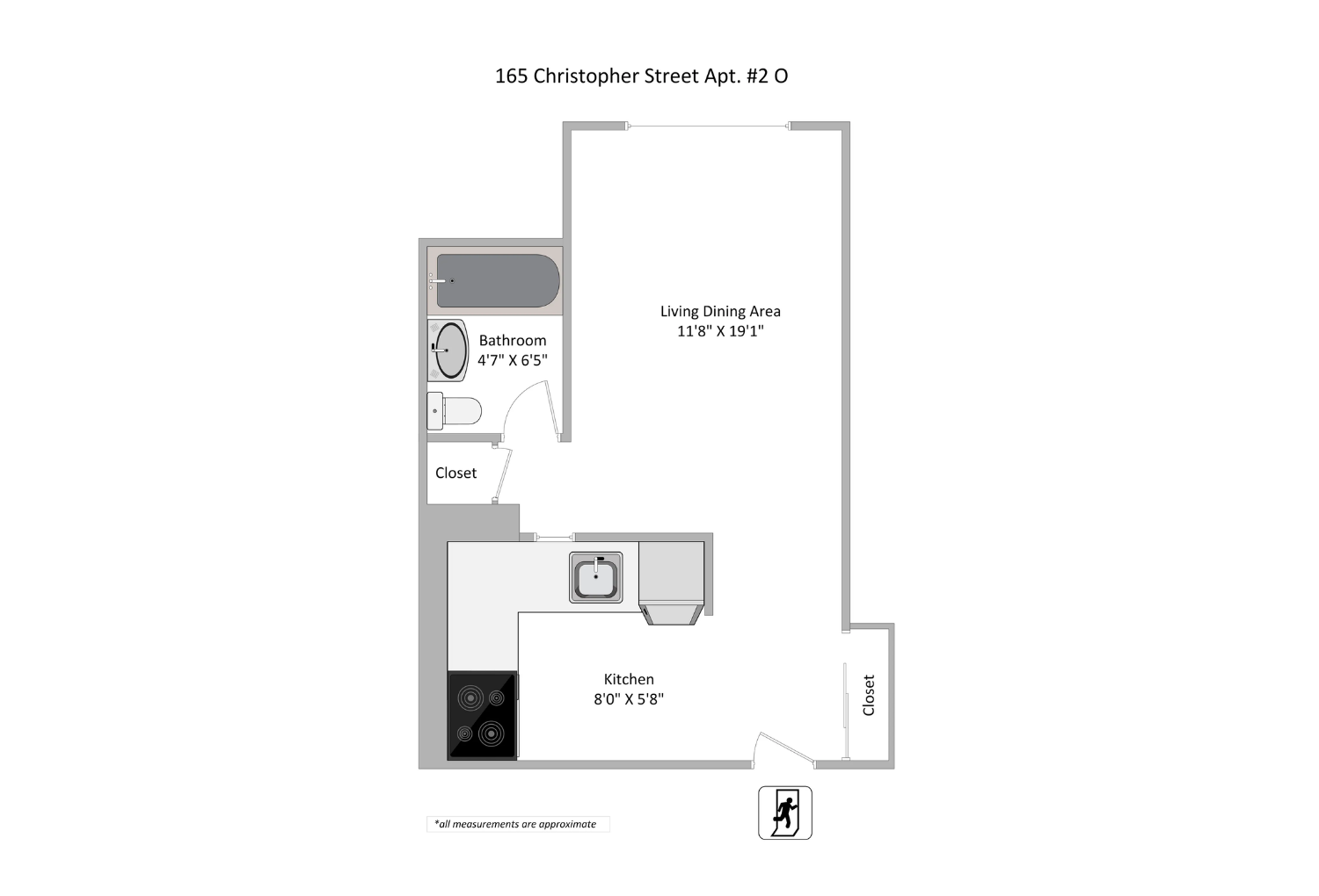165 Christopher Street 2-O