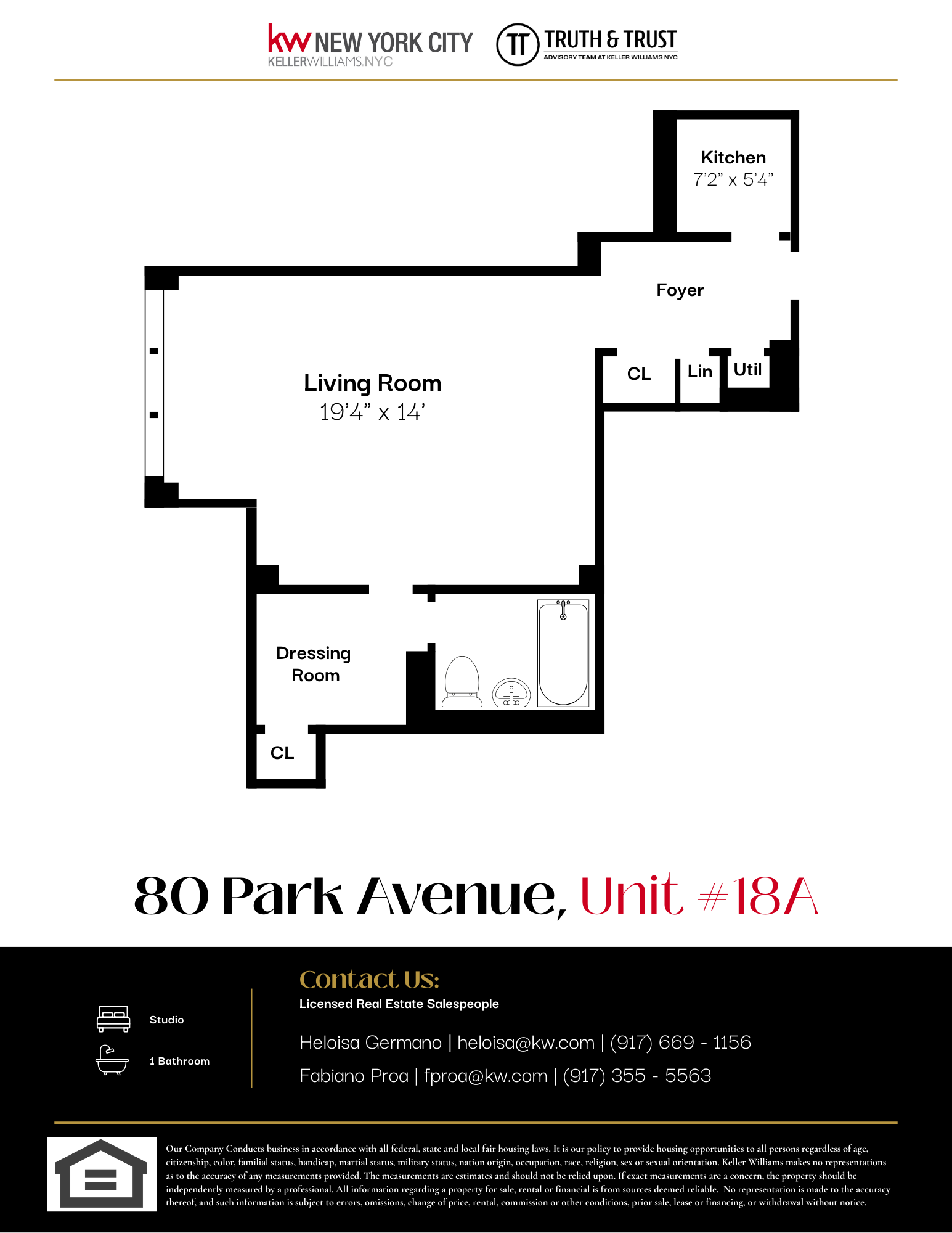 80 Park Avenue 18A