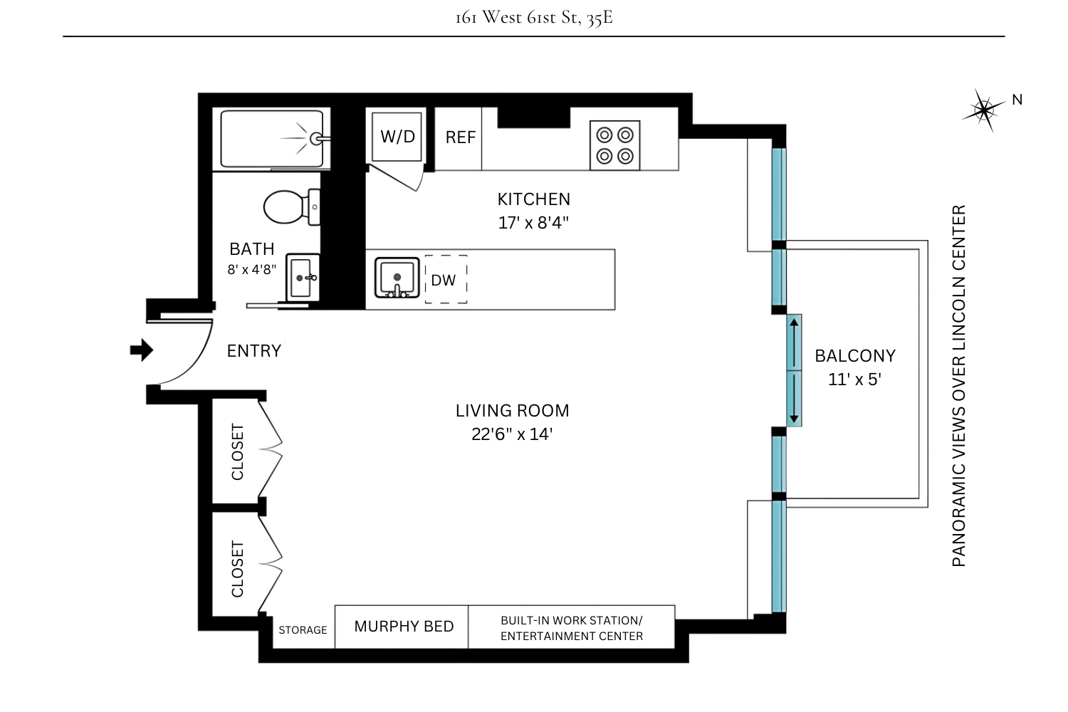 161 W 61st Street 35E