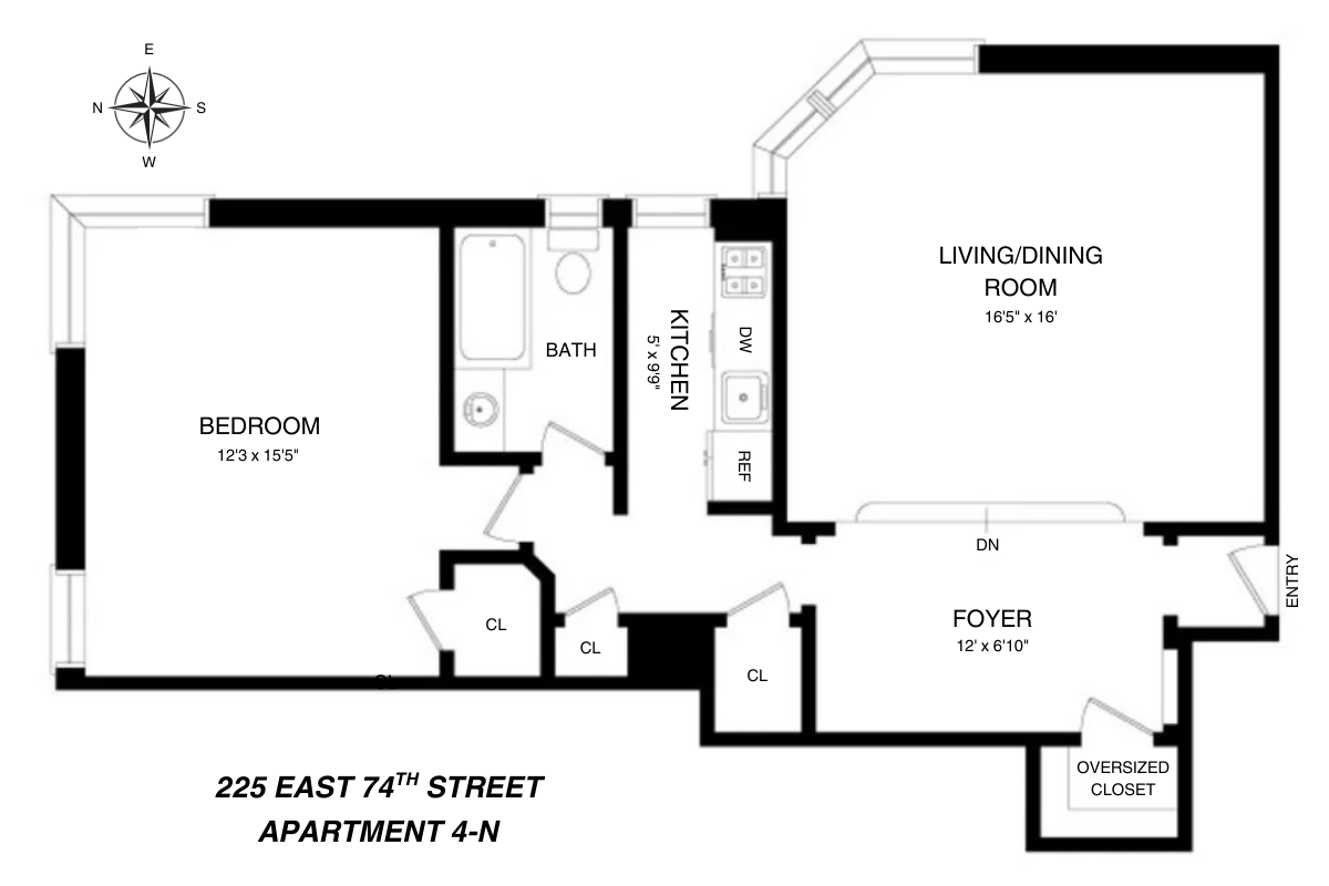 225 E 74th Street 4N