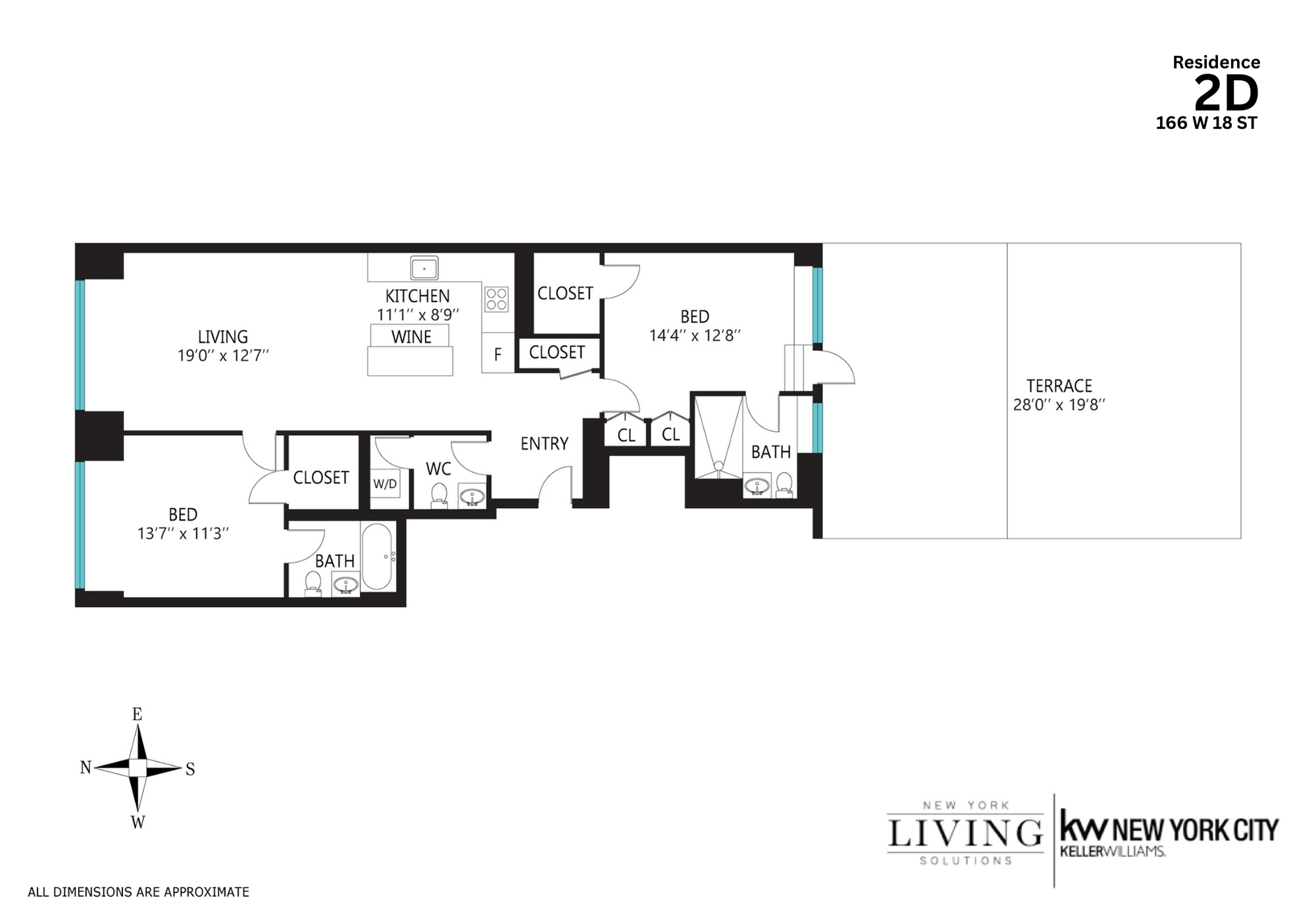 166 W 18th Street 2D