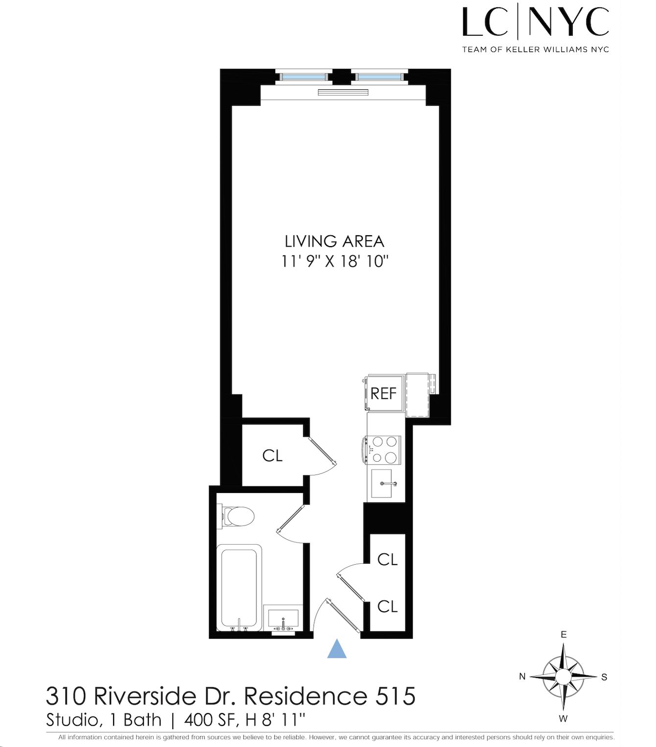 310 Riverside Drive 515