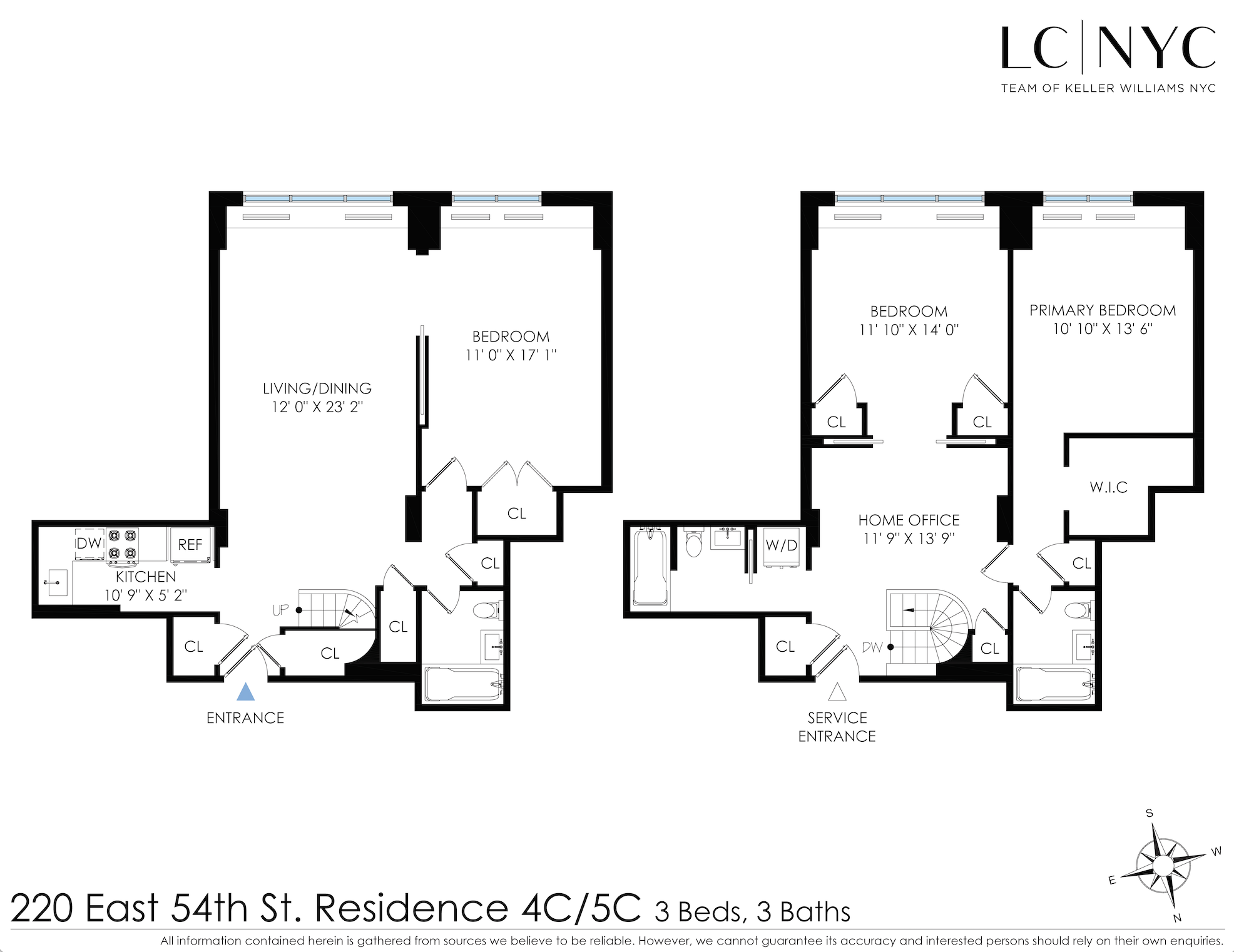 220 E 54th Street 4C/5C