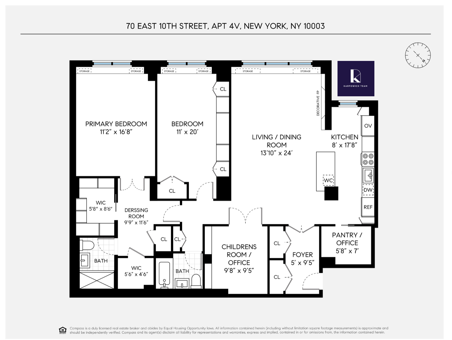 70 E 10th Street 4V