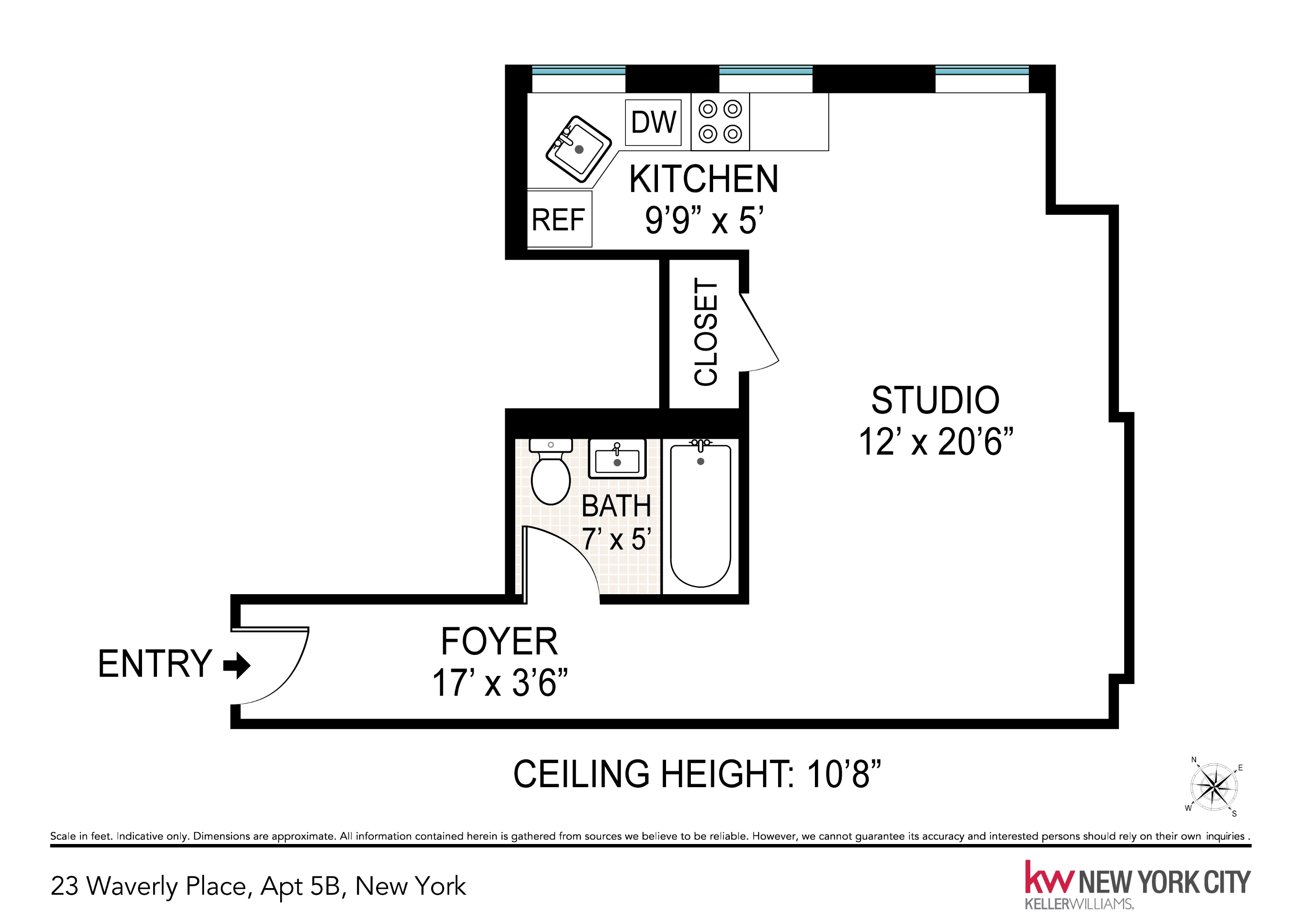 23 Waverly Place 5B