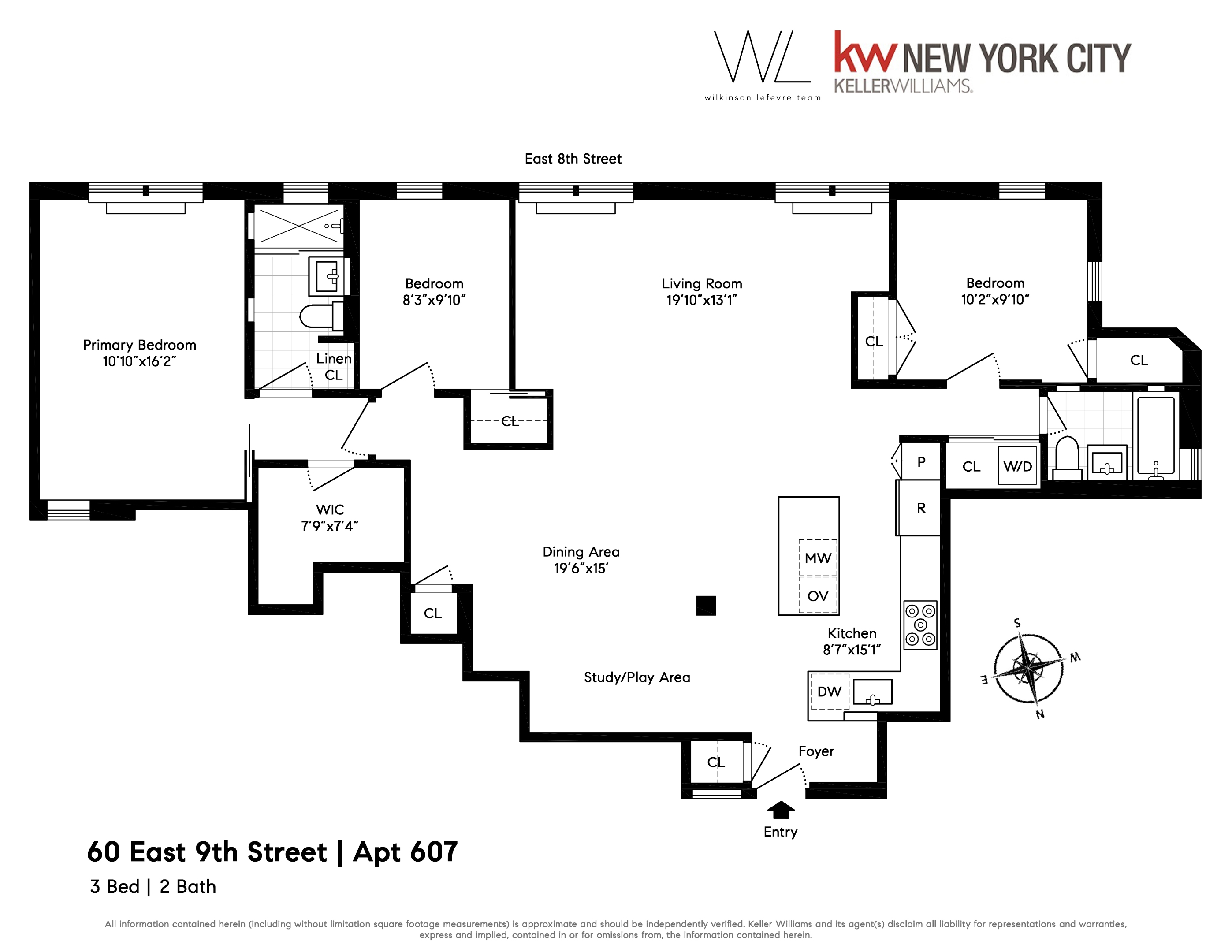 60 E 9th Street 607