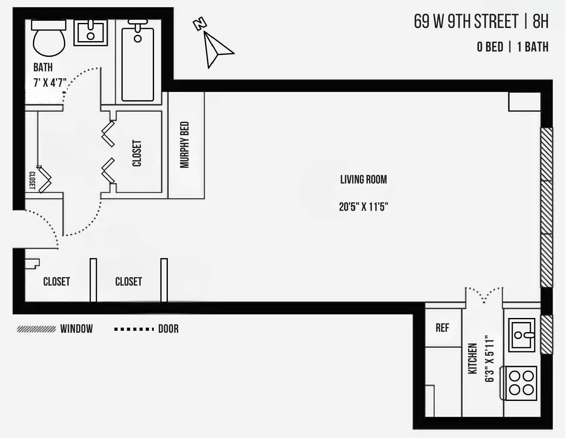69 W 9th Street 8H