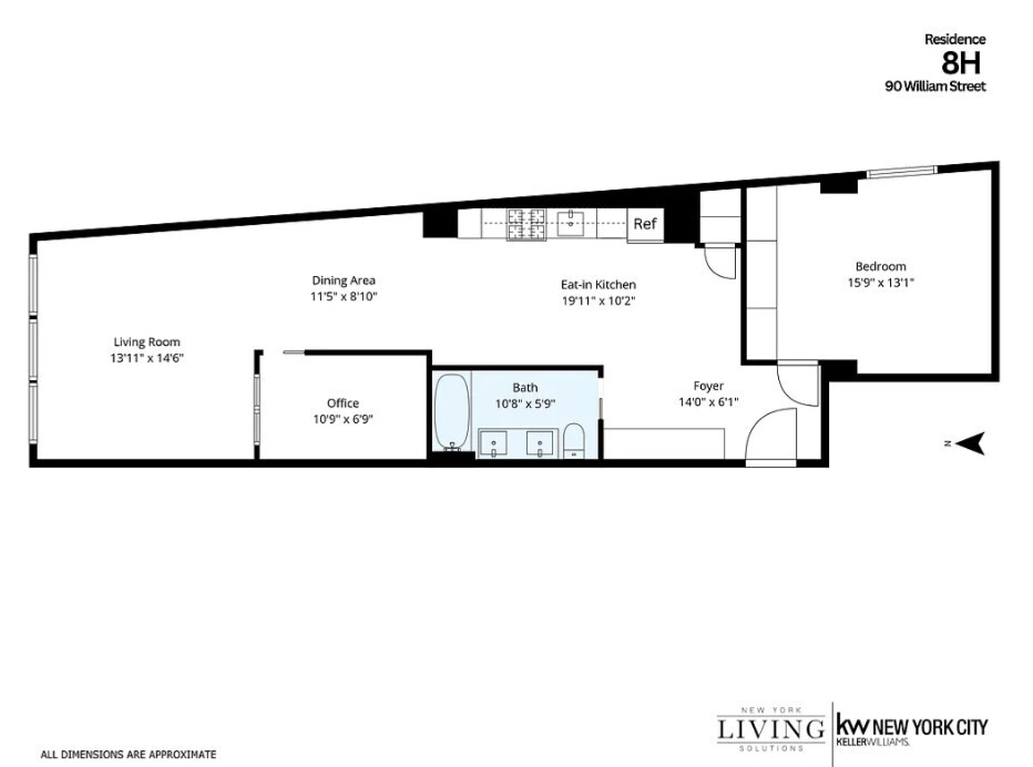 90 William Street 8H