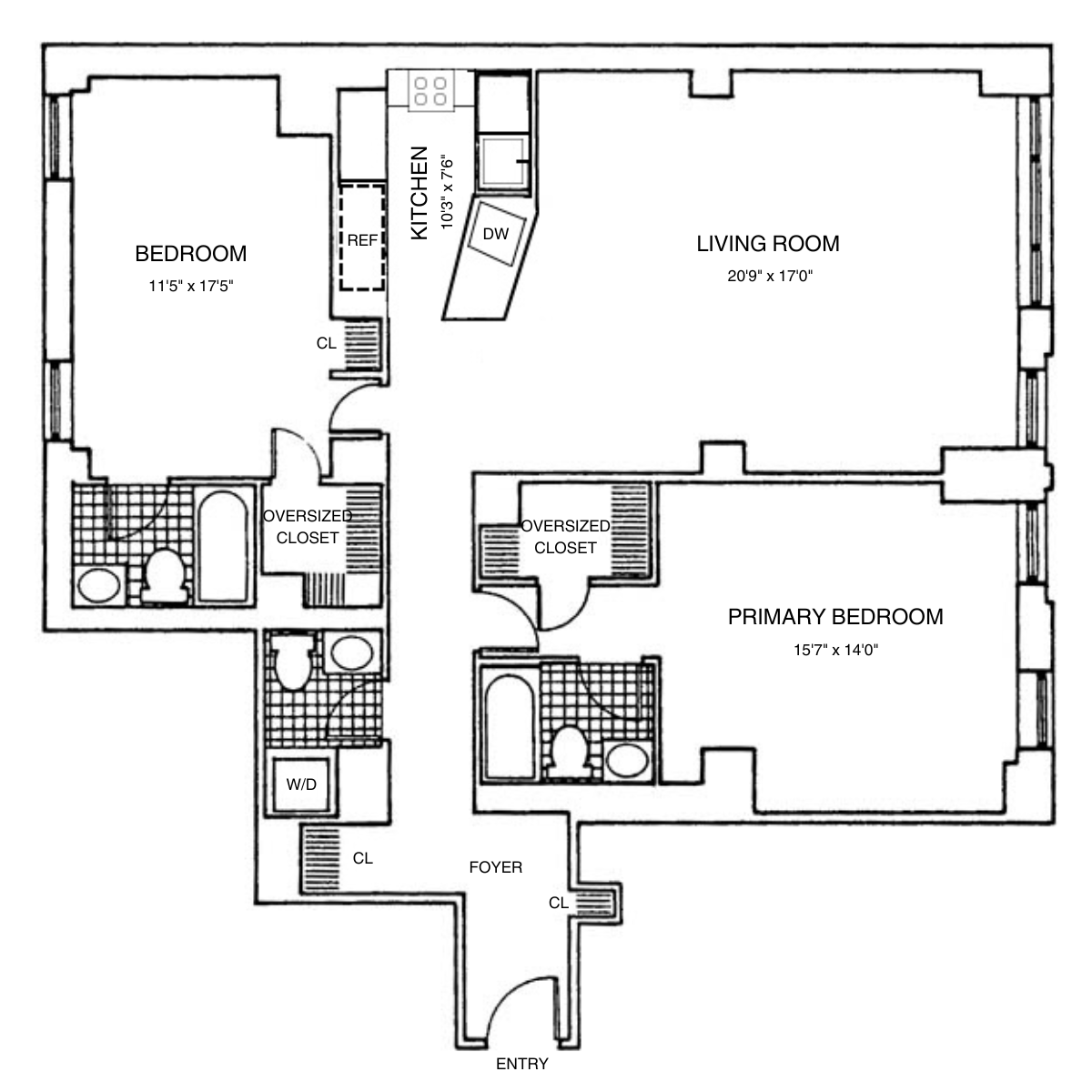 106 Central Park S 16G